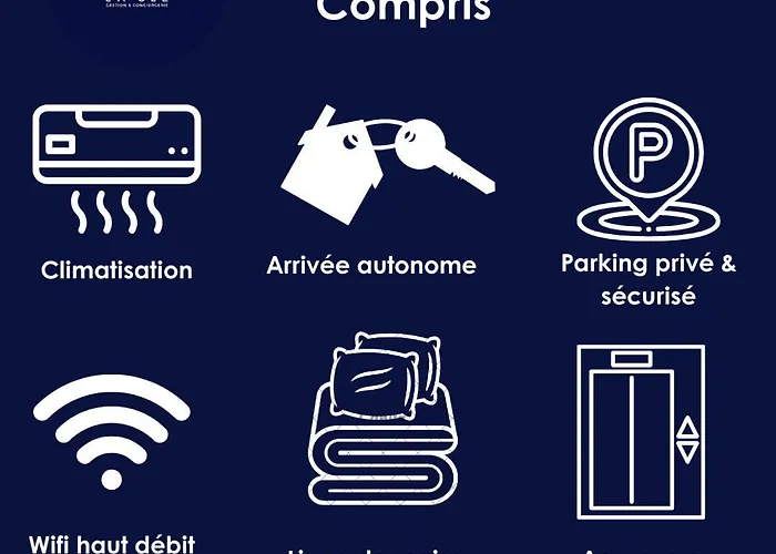 La Cle -climatisation - Parking Prive - Ideale - Professionnels - Familles - Amis Lejlighed